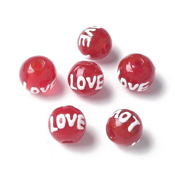 Handmade Lampwork Enamel Beads