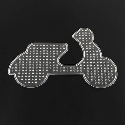 Motorcycle ABC Plastic Pegboards used for 5x5mm DIY Fuse Beads
