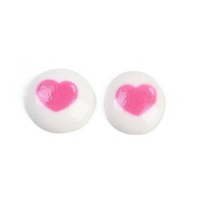 Flat Round Cartoon Resin Cabochons