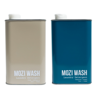 Mozi Wash Laundry Detergent 2 Pack Bundle  -  World's Best Smelling - Ultra Concentrated and Plant Based Container Household ...