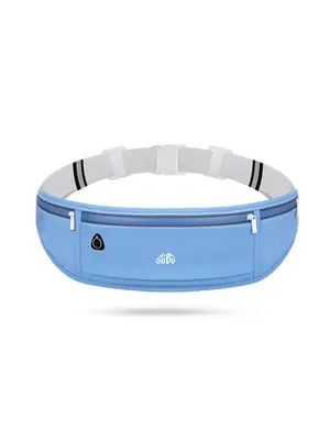 Women's Solid Color Fanny Pack, Waterproof Waist Bag for Outdoor Sports Trail Running, Mini Mobile Phone Bag for Women, Activ...