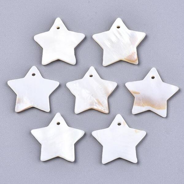 Natural Freshwater Shell Pendants