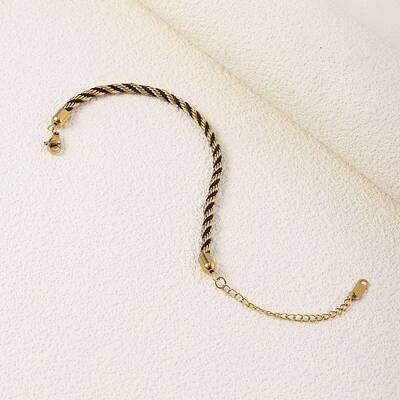 Twisted Nylon Cord Bracelets for Women