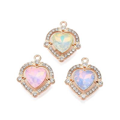 Alloy Glass Pendants