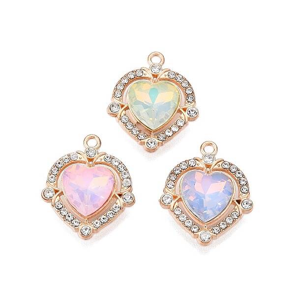 Alloy Glass Pendants