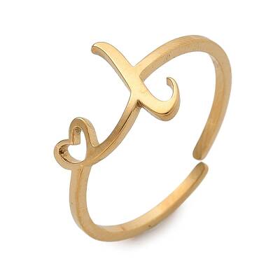 304 Stainless Steel Cuff Rings for Women