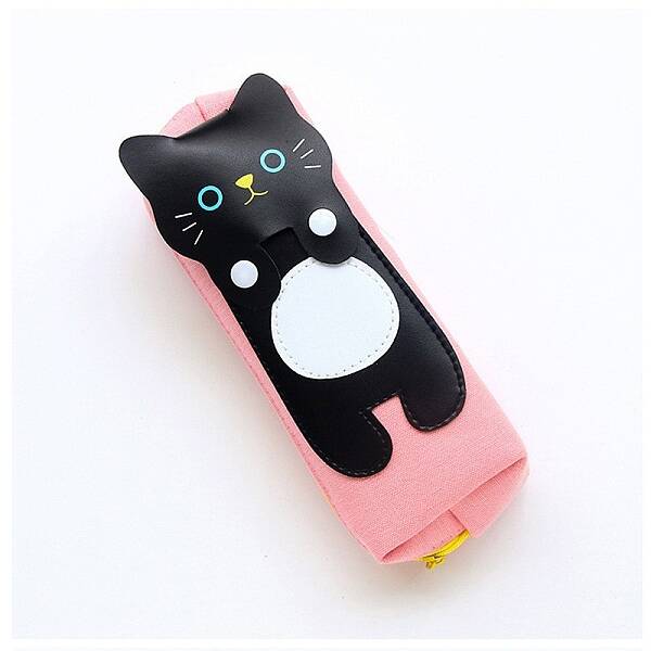 Cartoon Cat Cloth Storage Pencil Zipper Pouches