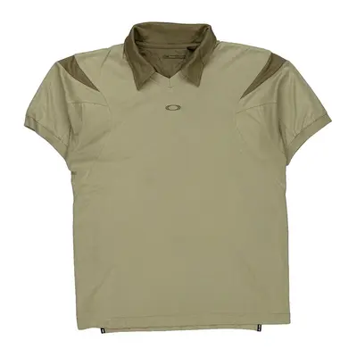 Oakley Polo Shirt - Medium Beige Polyester