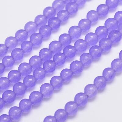 Natural & Dyed Malaysia Jade Bead Strands
