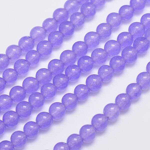 Natural & Dyed Malaysia Jade Bead Strands