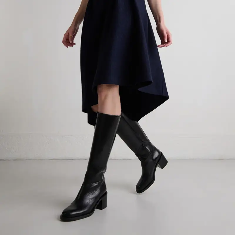 429- Bonnie Cuir Noir | Color: NOIR | Size: 41