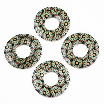 Printed Wood Pendants