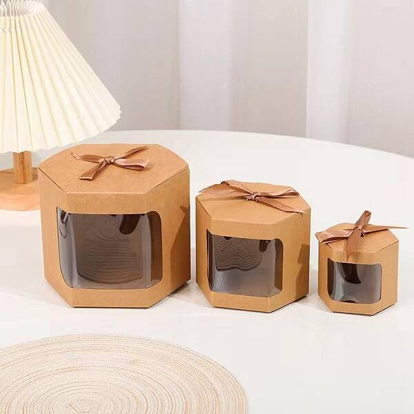 Octagon Cardboard Candy Boxes