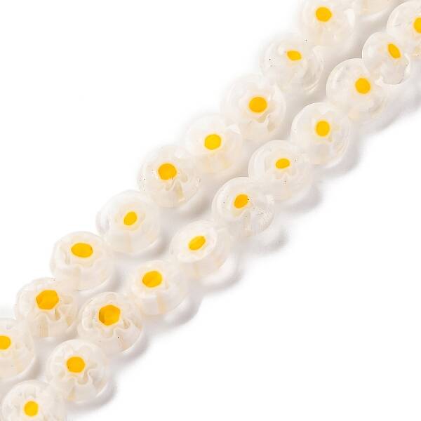 Handmade Millefiori Lampwork Beads Strands