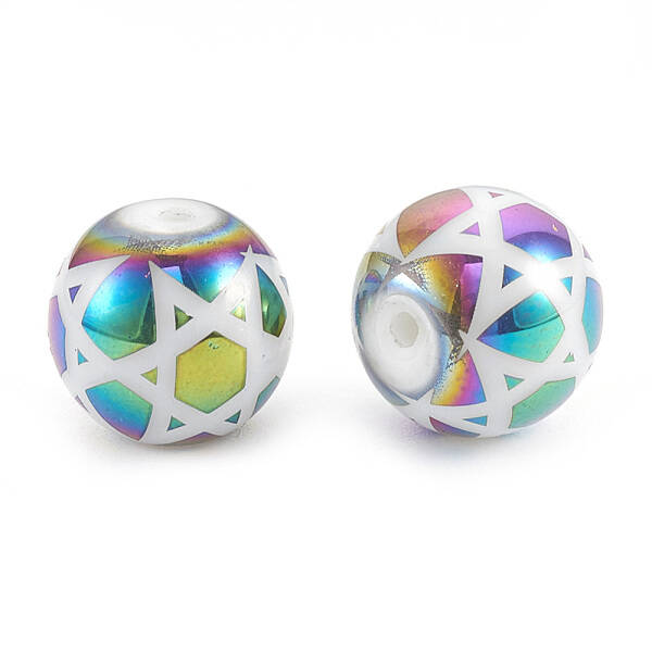 Electroplate Glass Beads