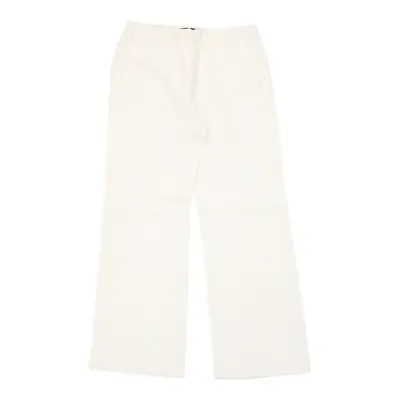 Kenzo Trousers - 32W UK 12 White Cotton | Size: UK 12