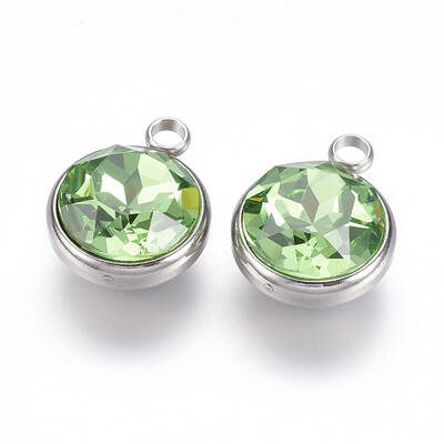 Glass Rhinestone Charms