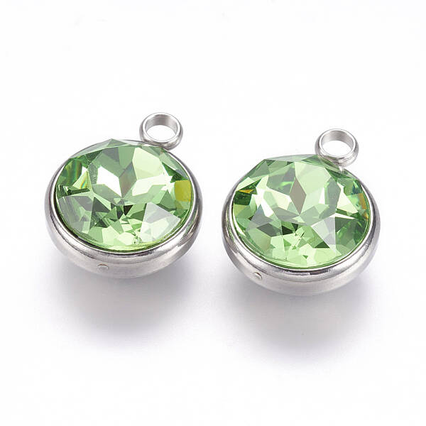 Glass Rhinestone Charms