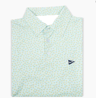 Breezygolf The Magnolia Polo Golf Polo Shirt