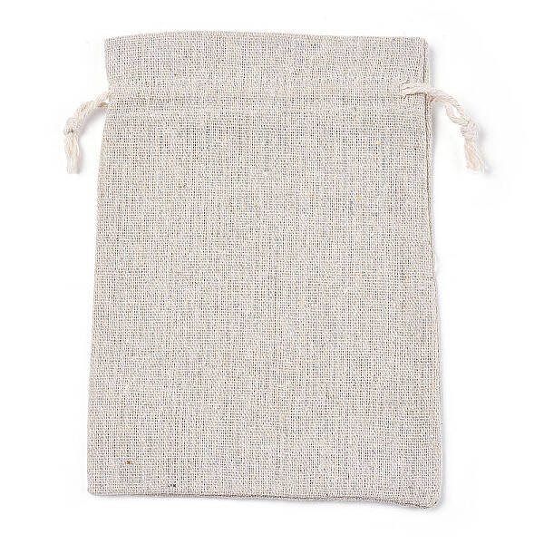 Cotton Cloth Packing Pouches Drawstring Bags