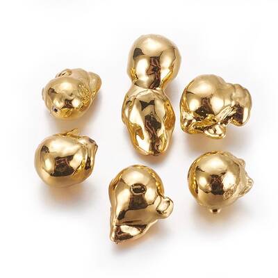 Natural Baroque Pearl Cultured Freshwater Pearl Beads