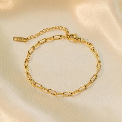 304 Stainless Steel Link Chain Braclets