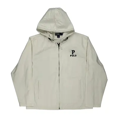 Polo By Ralph Lauren Jacket - Large Cream Cotton