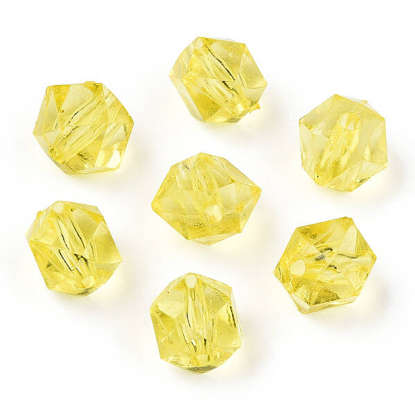 Transparent Acrylic Beads