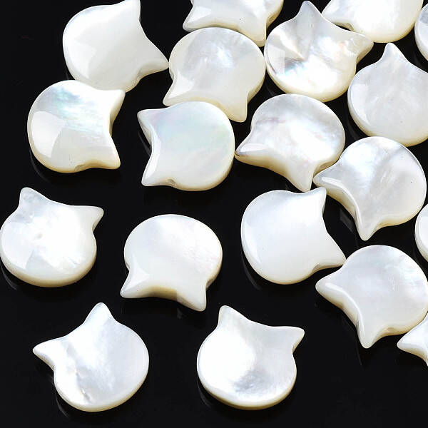 Natural White Shell Beads