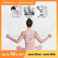 KEEP 8-Shaped Resistance Band, Elastic Band for Home Fitness, Stretch Leg Arm Strength Training Band, Exercise Equipment for ...