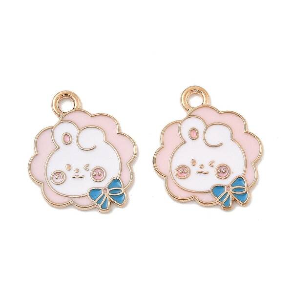 Animal Forest Theme Zinc Alloy Enamel Pendants