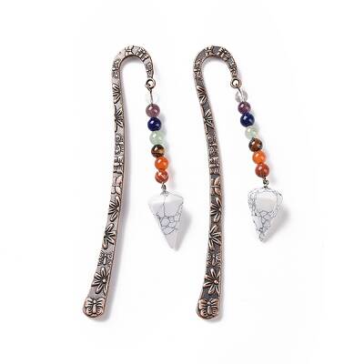 Synthetic Howlite Bookmark