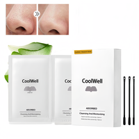 CoolWell Blackhead Nose Pore Patches, Deep Cleansing Oil Control Nasal Mask, Skin-Clearing all Skin Types New Skin-Friendly T...