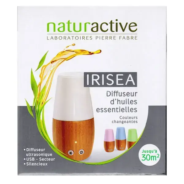Naturactive IRISEA - Essential Oil Diffuser Changing Colors 40ml
