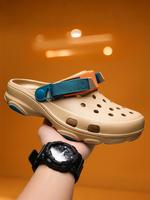 Men's Outdoor Sports Clogs, Casual Comfortable Breathable Non-slip Clogs, Fashionable Sandals for Outdoor Camping, Boy