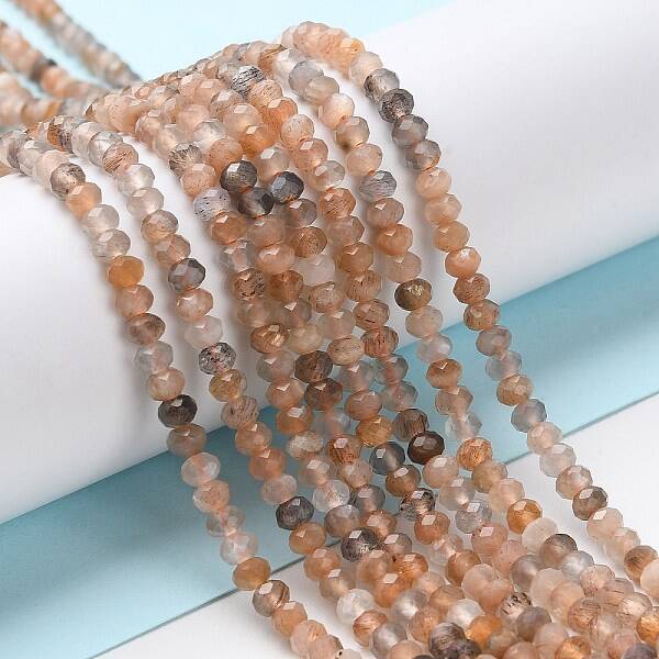 Natural Multi-Moonstone Beads Strands