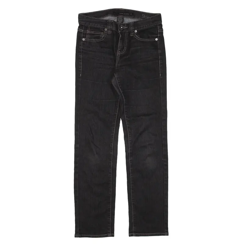 CALVIN KLEIN Jeans Black Denim Regular Skinny Womens W26 L29