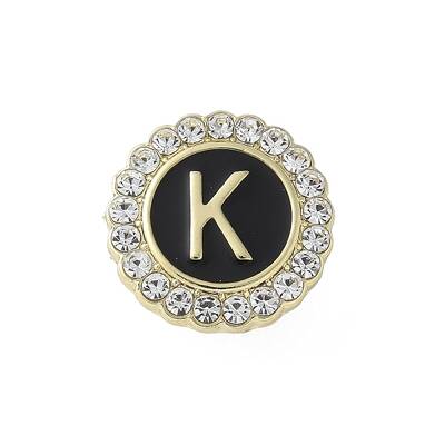 Letter Enamel Pins