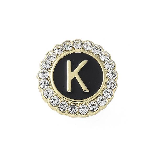 Letter Enamel Pins