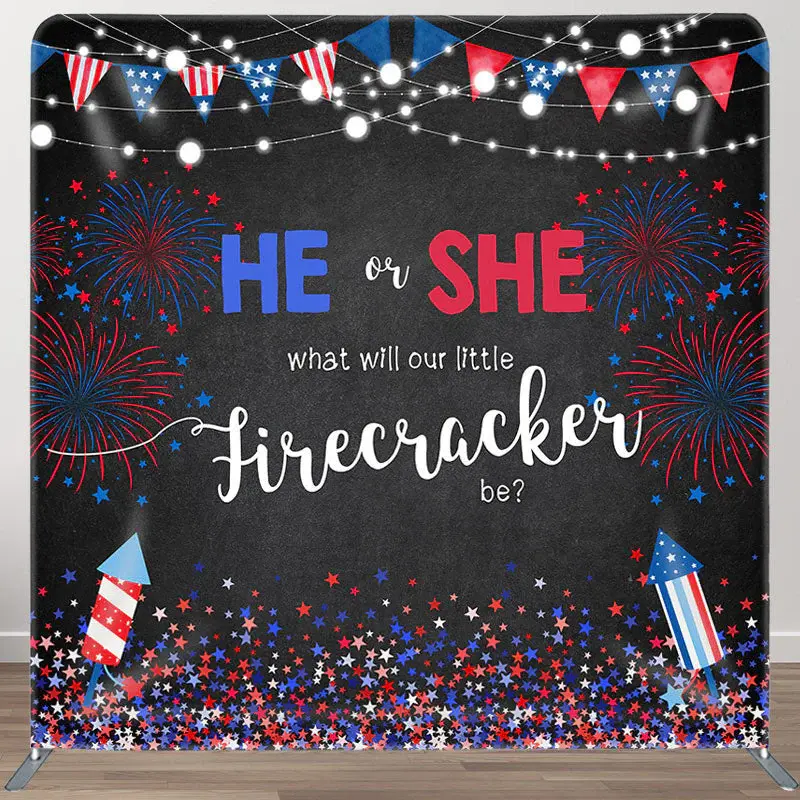 Aperturee Sparkles Theme Fabric Backdrop Cover for Baby Shower - Aperturee