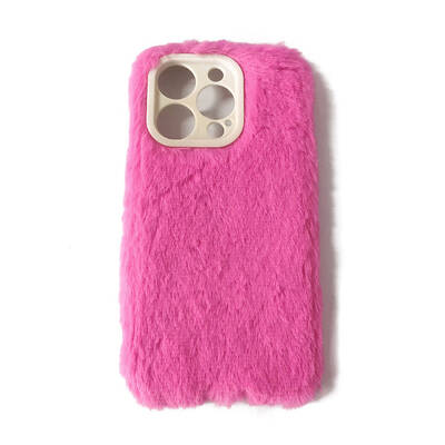 Warm Plush Mobile Phone Case for Women Girls