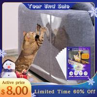 Cat Scratch Deterrent Double Sided Anti Scratching Sticky Tape, Furniture Protector and Cat Training Tape, Couch Corner Prote...
