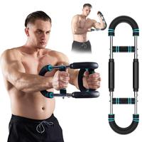 Arm Trainer Chest Workout for Men Portable Spring Resistance Equipment with Adjustable Shoulder Straps for Home Gym Strength ...