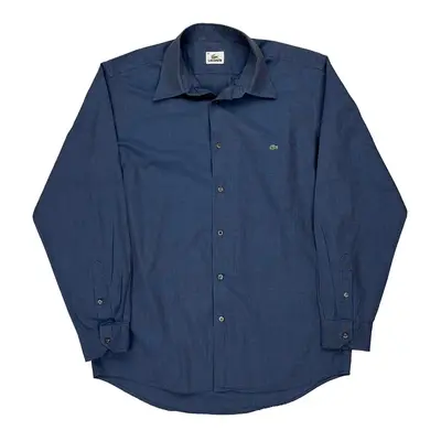Lacoste Shirt - Medium Blue Cotton