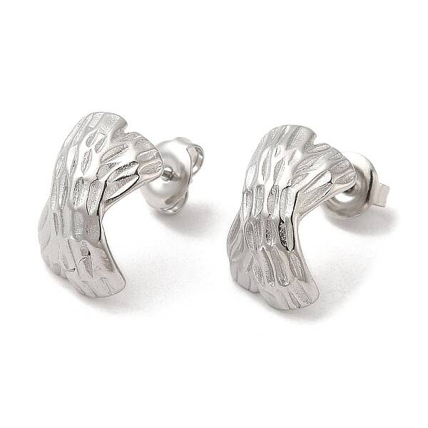 Non-Tarnish 304 Stainless Steel Stud Earrings