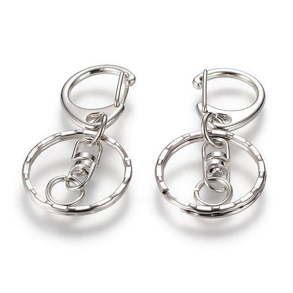 Alloy Keychain Clasp Findings
