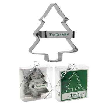 100 Customized Metal Tree Cookie Cutter - Recipe Card