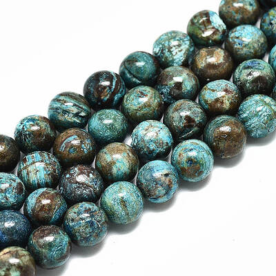 Natural Chrysocolla Beads Strands