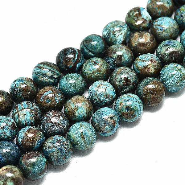Natural Chrysocolla Beads Strands