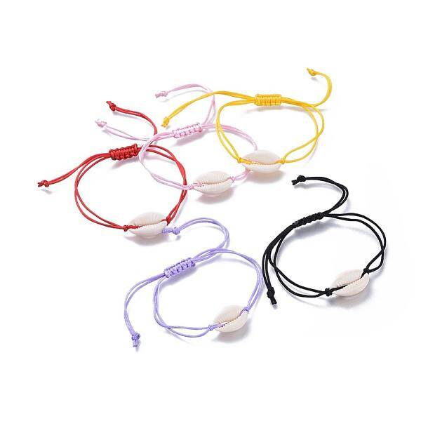 Adjustable Nylon Thread Braided Bead Bracelets